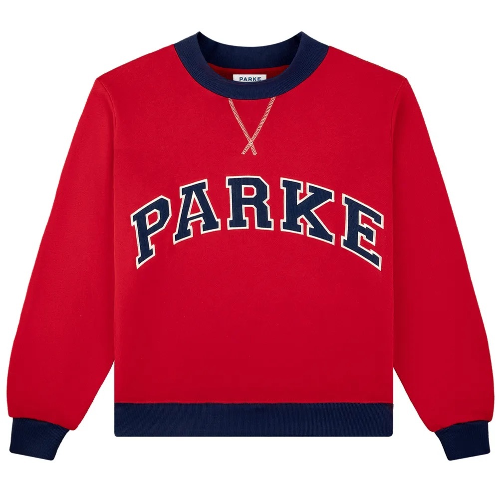 Parke Two Tone Varisty Mockneck - S/M